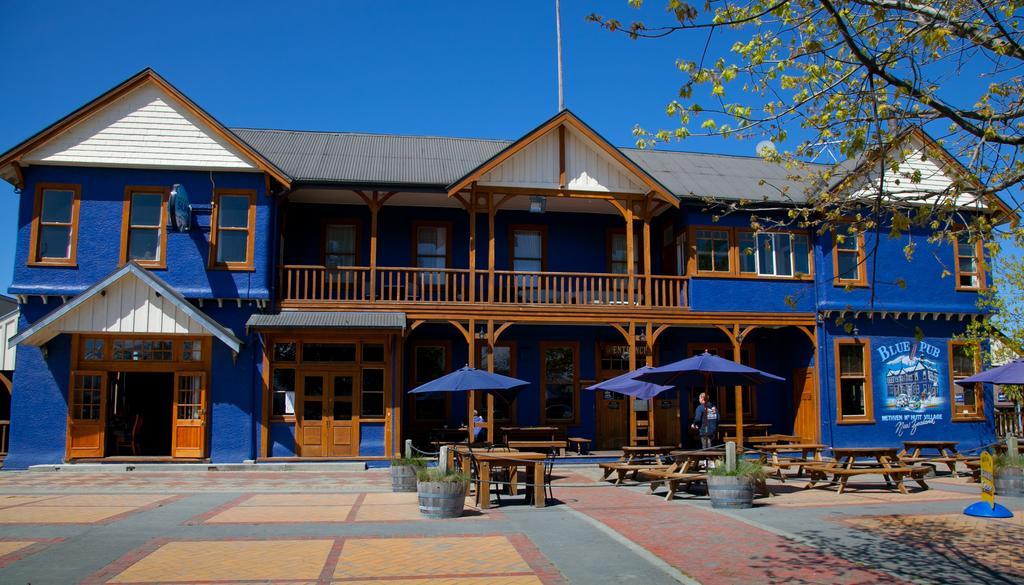 The Blue Pub Hotel Methven Bagian luar foto
